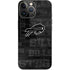NFL Buffalo Bills Black & White iPhone 14 Pro Max Skin