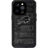 NFL Buffalo Bills Black & White iPhone 14 Pro Waterproof Case