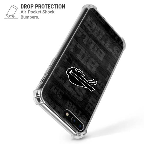NFL Buffalo Bills Black & White iPhone 7/8 Plus Clear Case