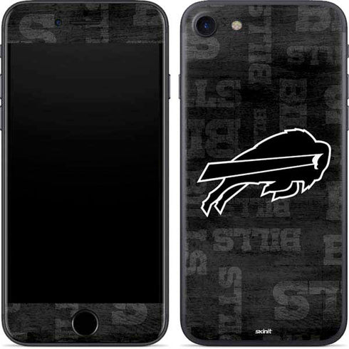 NFL Buffalo Bills Black & White iPhone 7 Skin