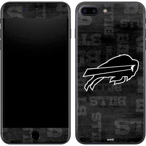 NFL Buffalo Bills Black & White iPhone 8 Plus Skin