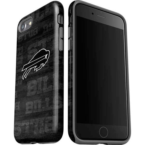 NFL Buffalo Bills Black & White iPhone SE (2nd & 3rd Gen) Pro Case