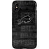 NFL Buffalo Bills Black & White iPhone X Pro Case