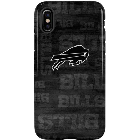 NFL Buffalo Bills Black & White iPhone XS Pro Case