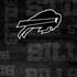 NFL Buffalo Bills Black & White iPhone XS Skin