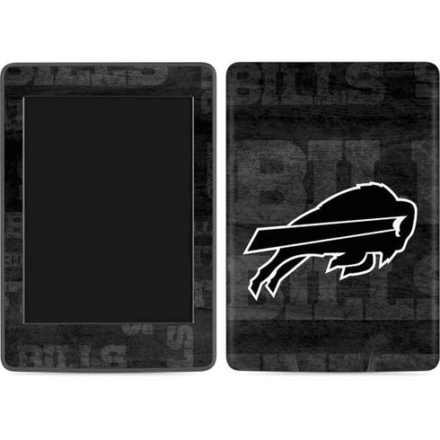 NFL Buffalo Bills Black & White Amazon Kindle Skin