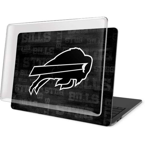 NFL Buffalo Bills Black & White MacBook Pro 13in (2020) Case plus Skin