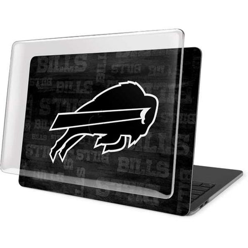 NFL Buffalo Bills Black & White MacBook Pro 16in (2019-20) Case plus Skin
