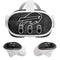 NFL Buffalo Bills Black & White Meta Quest 3 Skin