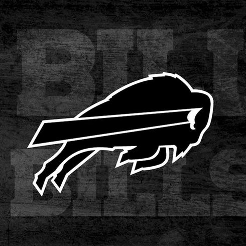 NFL Buffalo Bills Black & White Moto E5 Play Skin