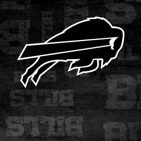 NFL Buffalo Bills Black & White Moto G6 Skin