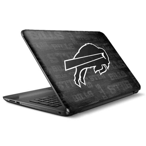 NFL Buffalo Bills Black & White HP Notebook Skin