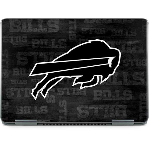 NFL Buffalo Bills Black & White Notebook 9 Pro 13in (2017) Skin