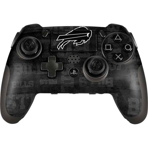 NFL Buffalo Bills Black & White PlayStation Scuf Vantage 2 Controller Skin