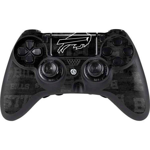 NFL Buffalo Bills Black & White PS4/PC SCUF Impact Controller Skin