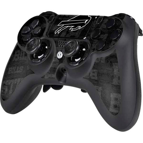 NFL Buffalo Bills Black & White PS4/PC SCUF Impact Controller Skin