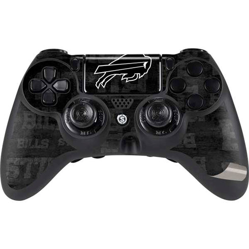 NFL Buffalo Bills Black & White PS4/PC SCUF Impact Controller Skin