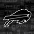 NFL Buffalo Bills Black & White PS4 Pro/Slim Controller Skin