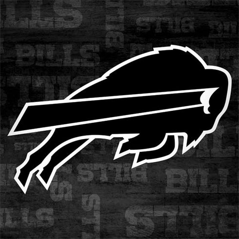NFL Buffalo Bills Black & White Surface Book 2 13.5in Skin