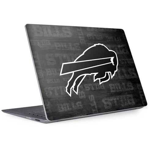 NFL Buffalo Bills Black & White Surface Laptop 2 Skin