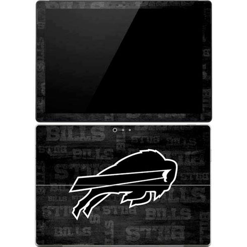 NFL Buffalo Bills Black & White Surface Pro 4 Skin