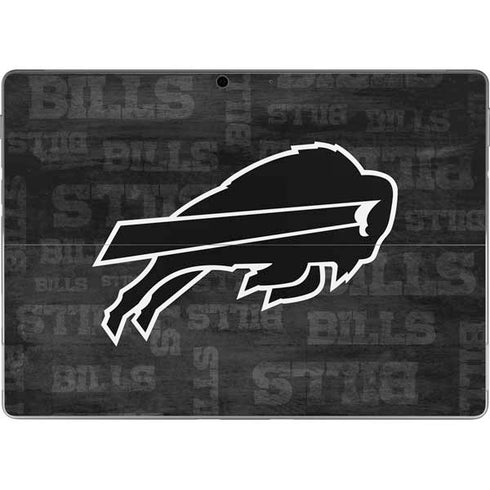 NFL Buffalo Bills Black & White Surface Pro 8 Skin