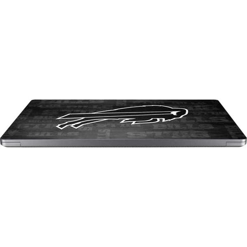 NFL Buffalo Bills Black & White Universal Laptop 15in (12.2 x 8.8in) Skin
