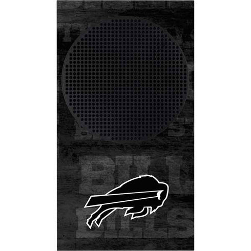 NFL Buffalo Bills Black & White Xbox Series S Console Skin