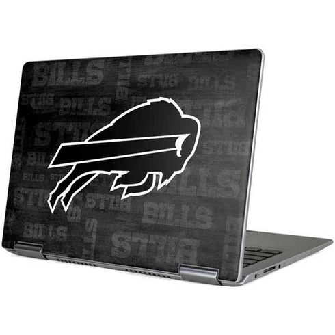 NFL Buffalo Bills Black & White Yoga 710 14in Skin