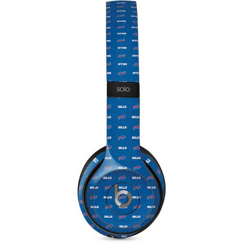 NFL Buffalo Bills Blitz Series Beats Solo 2 Wired Skin