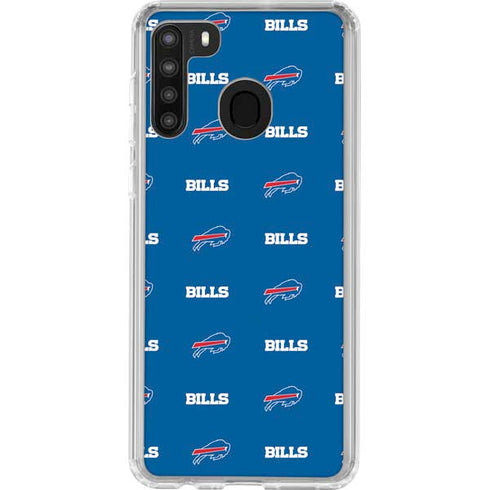 NFL Buffalo Bills Blitz Series Galaxy A21 Clear Case