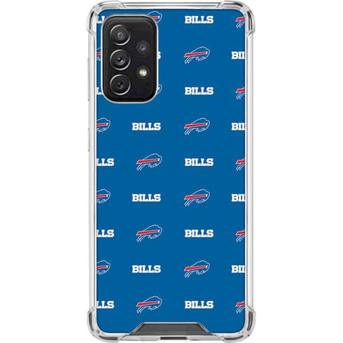 NFL Buffalo Bills Blitz Series Galaxy A72 5G Clear Case
