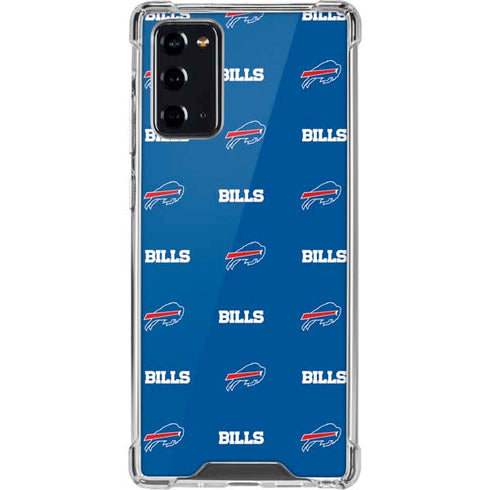 NFL Buffalo Bills Blitz Series Galaxy Note20 5G Clear Case
