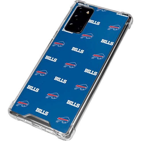 NFL Buffalo Bills Blitz Series Galaxy Note20 5G Clear Case
