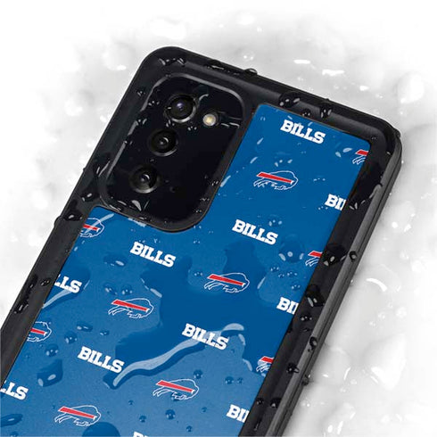 NFL Buffalo Bills Blitz Series Galaxy Note20 5G Waterproof Case