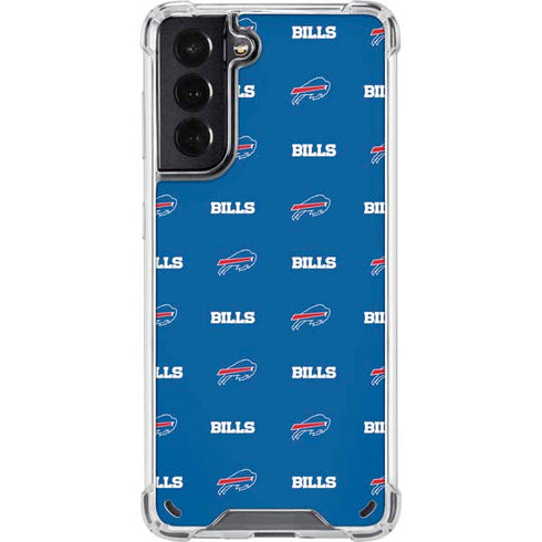 NFL Buffalo Bills Blitz Series Galaxy S21 5G Clear Case