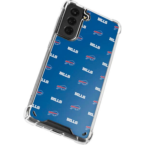 NFL Buffalo Bills Blitz Series Galaxy S21 5G Clear Case