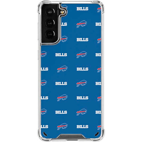 NFL Buffalo Bills Blitz Series Galaxy S21 Plus 5G Clear Case
