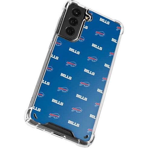 NFL Buffalo Bills Blitz Series Galaxy S21 Plus 5G Clear Case
