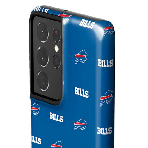 NFL Buffalo Bills Blitz Series Galaxy S21 Ultra 5G Pro Case