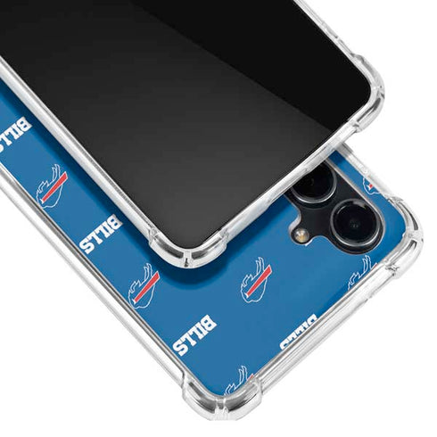 NFL Buffalo Bills Blitz Series Galaxy S23 FE Clear Case