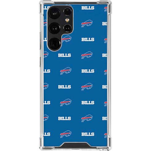 NFL Buffalo Bills Blitz Series Galaxy S24 Ultra Clear Case