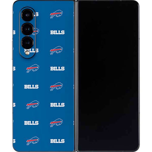 NFL Buffalo Bills Blitz Series Galaxy Z Fold4 5G Skin