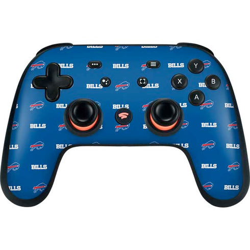 NFL Buffalo Bills Blitz Series Google Stadia Controller Skin