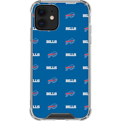 NFL Buffalo Bills Blitz Series iPhone 12 Clear Case