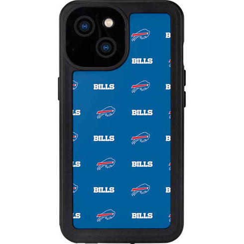 NFL Buffalo Bills Blitz Series iPhone 13 Mini Waterproof Case