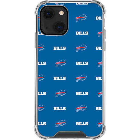 NFL Buffalo Bills Blitz Series iPhone 14 Clear Case