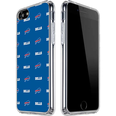 NFL Buffalo Bills Blitz Series iPhone SE (2nd & 3rd Gen) Clear Case
