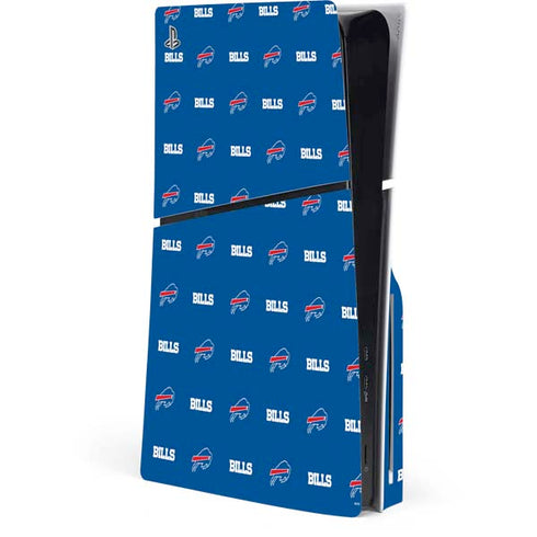 NFL Buffalo Bills Blitz Series PS5 Slim Disk Console Skin