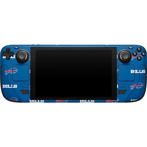 NFL Buffalo Bills Blitz Series Steam Deck Handheld Gaming Computer Skin